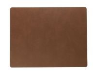 Сервировочная салфетка из натуральной кожи прямоугольная 30х40 см, цвет рыжий, Bull LIND DNA 98404