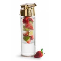 SagaForm Бутылка для напитков с контейнером для фруктов To go, 750 мл