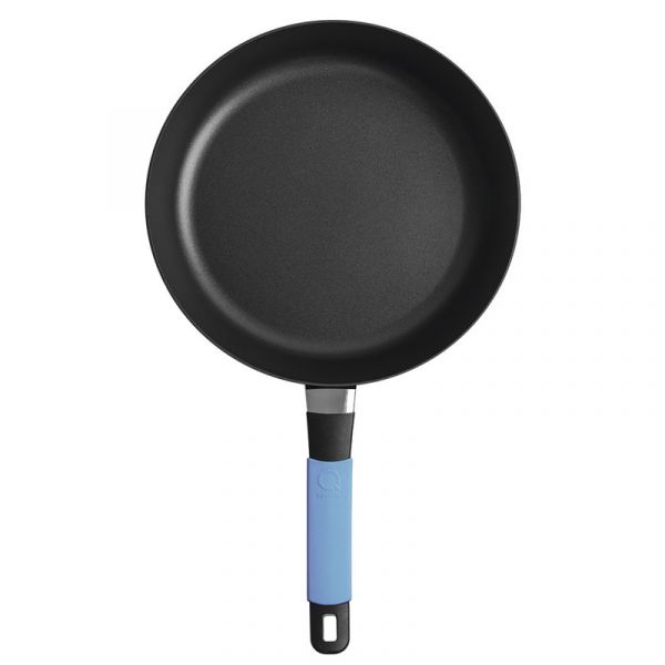 Сотейник Индукционный ?20cm, с синей силиконовой ручкой, h=7 cm     (10)     37220a