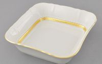 Салатник квадратный 17 см Золотой кант 07111422-1239 LEANDER