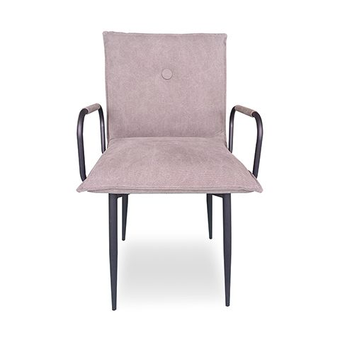 Полукресло Дуакс 52x55x85 Ans 16-15 Vintage cotton Grey  ROOMERS FURNITURE