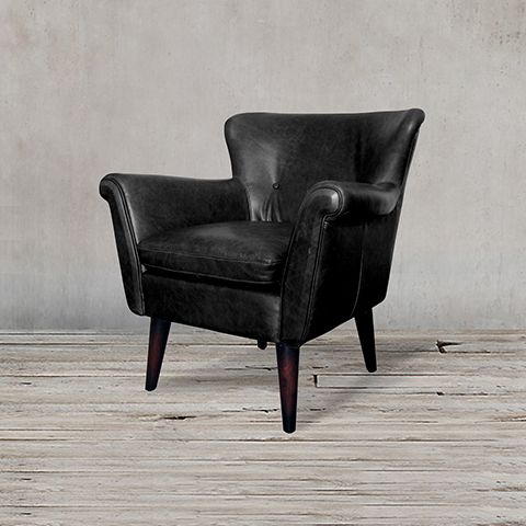 Кресло 80x81x79 Black  ROOMERS FURNITURE
