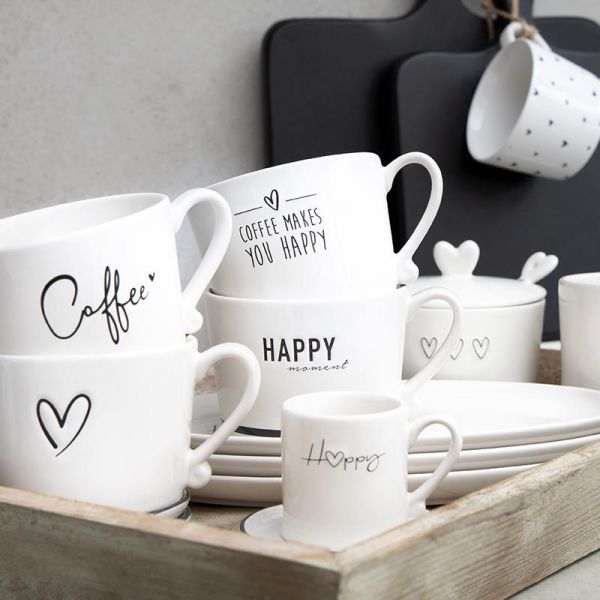 Кружка Bastion Collections White Coffee Black 