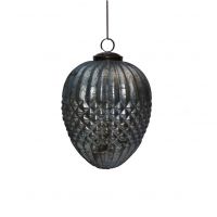 Новогодняя игрушка шишка silver/blue ROOMERS FURNITURE