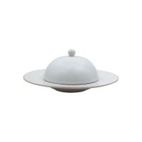 Чаша с крышкой 15.5 см Rivera Cream ROOMERS TABLEWARE