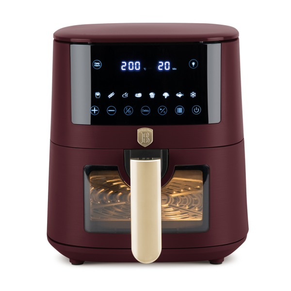 Аэрогриль электрический, 5л, Berlinger Haus, Leonardo , бордовый     (1)     BH/9489