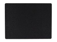 Сервировочная салфетка из натуральной кожи прямоугольная 30х40 см, цвет черный, LIND DNA 98337