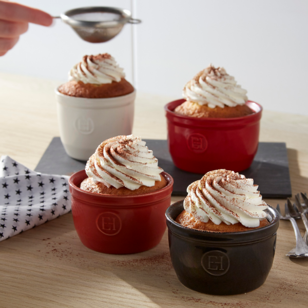 Рамекин, керамика, 250 мл, 10 см, базальт, Solo EMILE HENRY