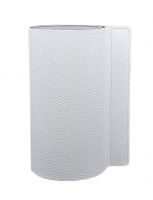 Ваза для цветов с кожаной отделкой белая, Vero VR-03WT