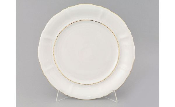 Блюдо круглое Соната 32 см Золотая отводка 07111315-1139 LEANDER