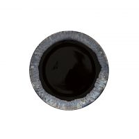 Тарелка закусочная 21.6 см TAORMINA Midnight black CASAFINA BY COSTA NOVA