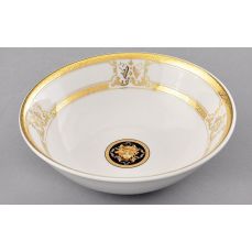 Салатник круглый Сабина 16 см Версаче, золотая лента 02111413-A126 LEANDER