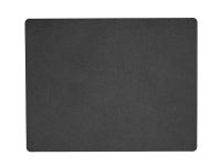 Сервировочная салфетка из натуральной кожи прямоугольная 30х40 см, цвет черный, LIND DNA 981296