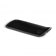 Подставка под ложку 23x10.5 см, керамика, черный трюфель, Natural Chic EMILE HENRY