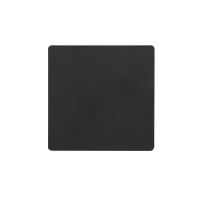 Подставка под кружку из натуральной кожи квадратный 10x10 см, цвет черный, NUPO LIND DNA 981801