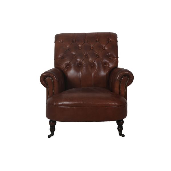 Кресло 86x103x97 см Vintage cigar ROOMERS FURNITURE
