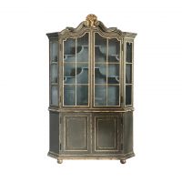 Буфет 130x45x212 Green/gold  ROOMERS FURNITURE