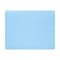 Сервировочная салфетка из натуральной кожи прямоугольная 30х40 см, цвет голубой, NUPO LIND DNA 991119