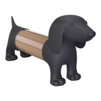 Емкость для соли, перца или зубочисток Teckel черный