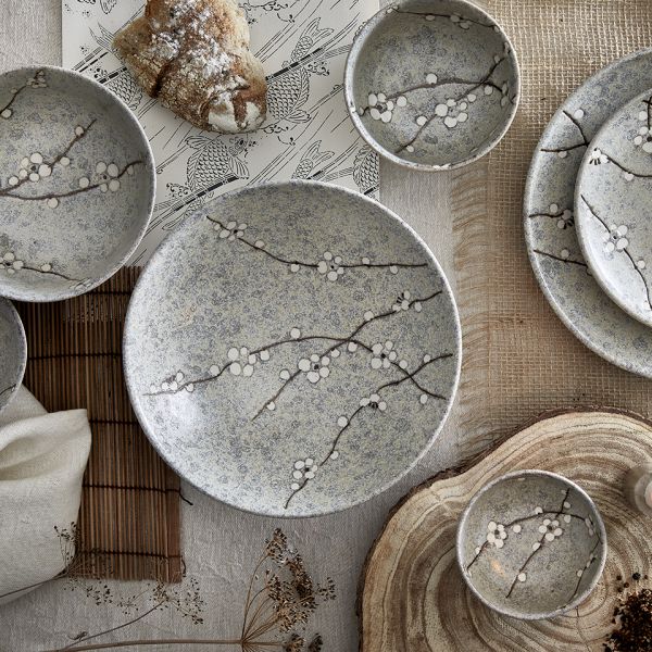 Тарелка  grey  TOKYO DESIGN