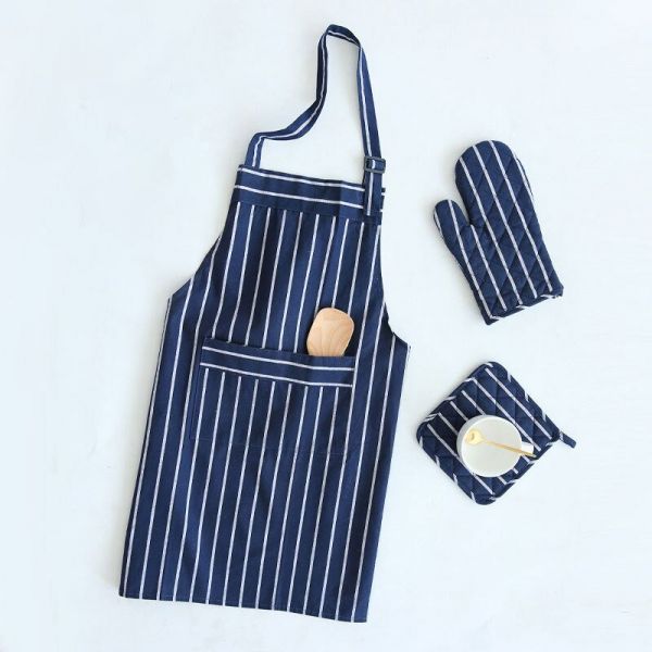 Фартук кухонный BLUE BUTCHER'S STRIPE KITCHEN CRAFT 