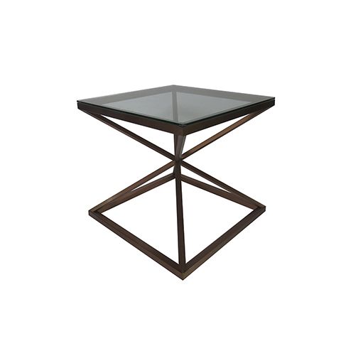 Стол приставной 65x65x60 matte honey  ROOMERS FURNITURE