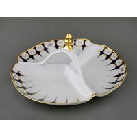 Менажница 29.5 см Розовый цветок, кобальт 03116438-0419 LEANDER