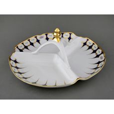 Менажница 29.5 см Розовый цветок, кобальт 03116438-0419 LEANDER