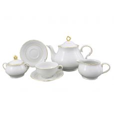 Чайный сервиз Верона Золотая отводка на 6 персон 67160725-1139 LEANDER