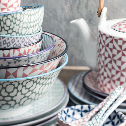 Тарелка  pink  TOKYO DESIGN