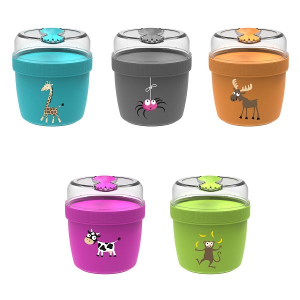 Ланч-бокс с охлаждающим элементом N'ice Cup™ Spider серый