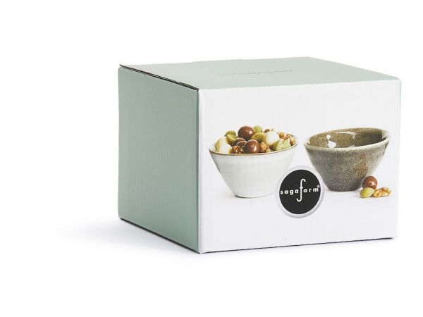 Набор мисок керамических SAGAFORM Nature 2 шт 11 см 