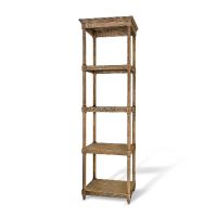 Стеллаж Денис 61x45x208 natural oak  ROOMERS FURNITURE