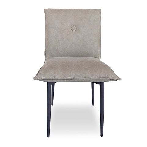 Стул Дуакс 48x56x86 см Ans 16-15 Vintage cotton Grey ROOMERS FURNITURE