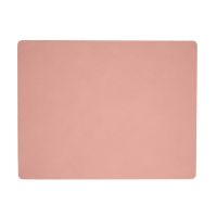 Сервировочная салфетка из натуральной кожи прямоугольная 30х40 см, цвет розовый, NUPO LIND DNA 98323