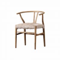 Полукресло 57x57.5x78 light grey  ROOMERS FURNITURE