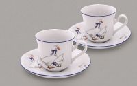 Набор из двух чайных пар 200 мл Чешский гусь 03140415-0807 LEANDER