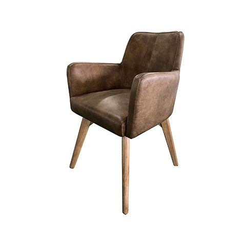Полукресло 60x61x84 Camel Brown#66  ROOMERS FURNITURE