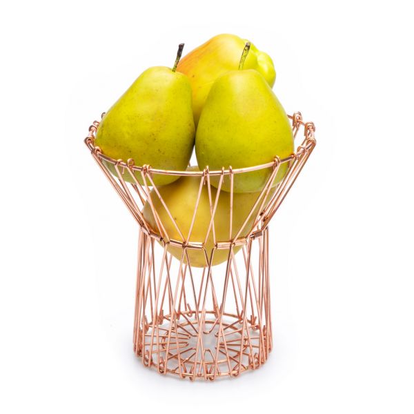 Ваза для фруктов Multi Form трансформер, медный