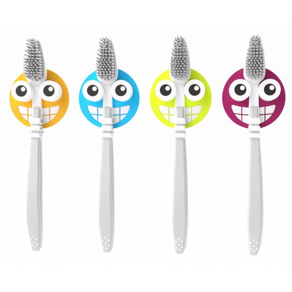 Держатель для зубной щётки Emoji фиолетовый Balvi
