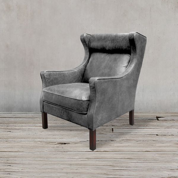 Кресло 77x96x105 grey  ROOMERS FURNITURE