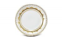 Тарелка мелкая 25 см Золотое кружево 07110125-2517 LEANDER
