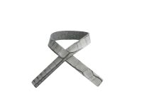 Петля для салфетки набор 4 шт, 1х30 см, цвет серебристый, CROCO LIND DNA 98492