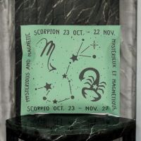Мыло SCORPIO знак зодиака Скорпион 40гр, аромат мускус