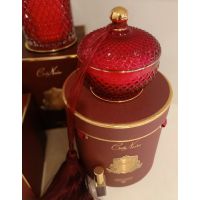 Red Round Art Deco Свеча 300 гр, кисточка ароматизированная, спрей 5 мл для кисточки, соевый воск
