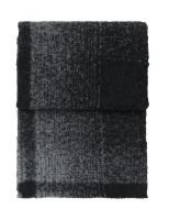 VULCANIC dark grey/light grey Плед 130/190 89% альпака & 11% нейлон 640 гр