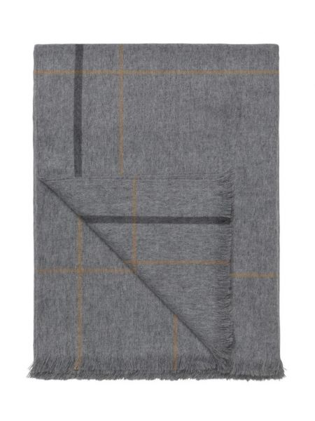 SQUARE light grey Плед 130/200 , 50% альпака + 40% овечья шерсть + 10% микрофибра, 560 гр