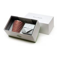 TOMETO ROUGE MOTIF PLATIN Свеча парфюмированная, лиможский фарфор с платиновым декором, зеленый, 200