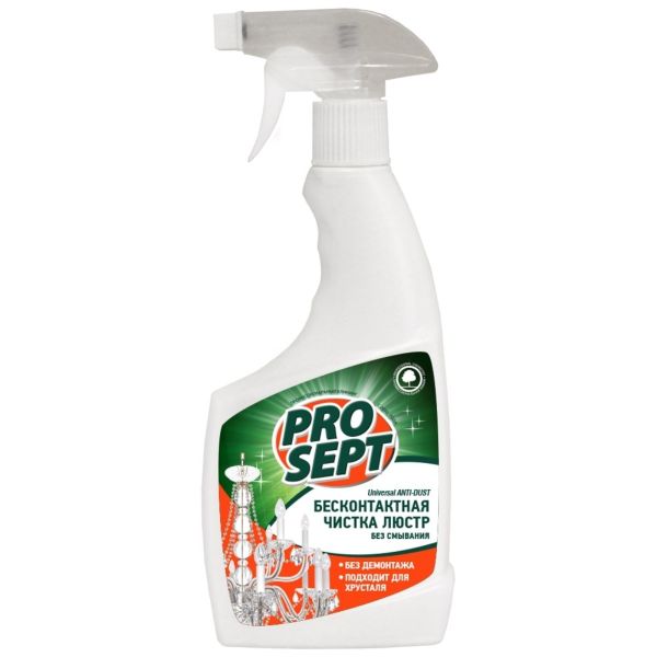 Средство для чистки люстр PROSEPT UNIVERSAL ANTI-DUST 500мл PROSEPT