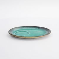 Тарелка Yamasaku Turquoise 18x14x2 см, , керамика TOKYO DESIGN